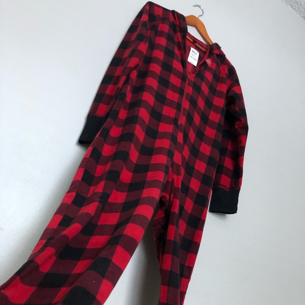 NWT Red Plaid Onesie
